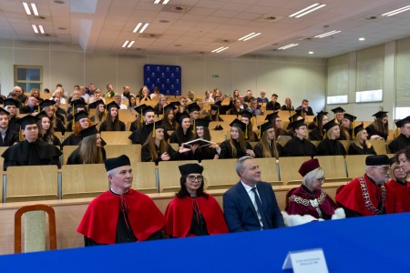 Dyplomatorium Wydziału Farmaceutycznego. Kliknij, aby powiększyć zdjęcie.