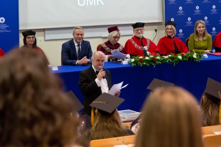 Dyplomatorium Wydziału Farmaceutycznego. Kliknij, aby powiększyć zdjęcie.