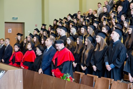 uroczystość Dyplomartorium. Kliknij, aby powiększyć zdjęcie.