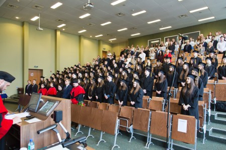 uroczystość Dyplomartorium. Kliknij, aby powiększyć zdjęcie.