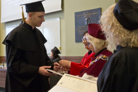 uroczystość Dyplomartorium. Kliknij, aby powiększyć zdjęcie.