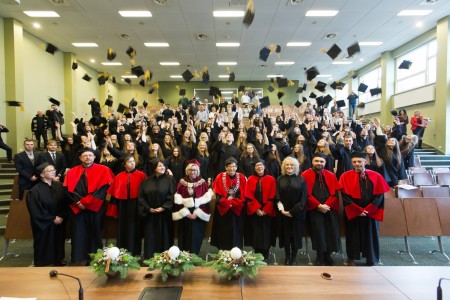 uroczystość Dyplomartorium. Kliknij, aby powiększyć zdjęcie.