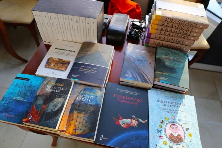 Stoisko Wydawnictwa Naukowego UMK. Kliknij, aby powiększyć zdjęcie.