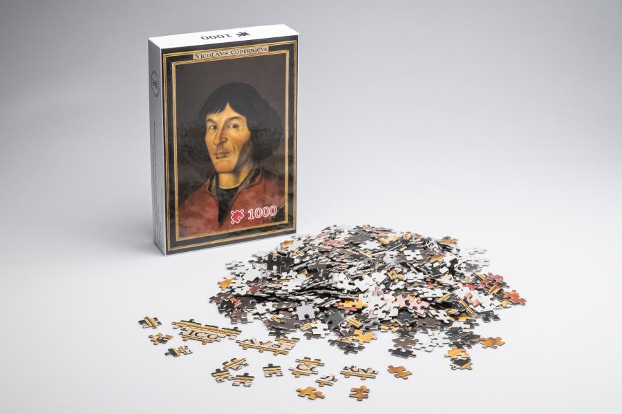 puzzle z Mikołajem Kopernikiem