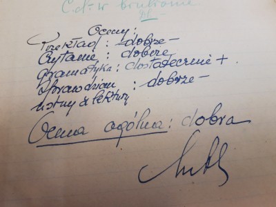 Egzamin końcowy z lektoratu, 1960 rok [fot. archiwum UMK]