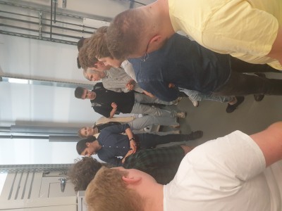Studenci Automatyki i robotyki w firmie TRUMPF. Kliknij, aby powiększyć zdjęcie.