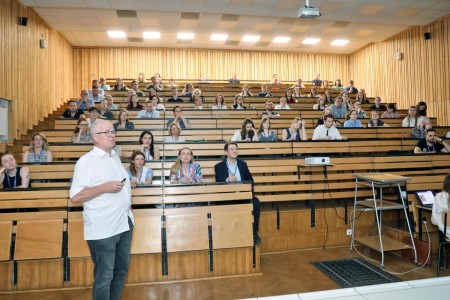 Uczestnicy XVI KSD podczas wykładów i sesji posterowej. Kliknij, aby powiększyć zdjęcie.
