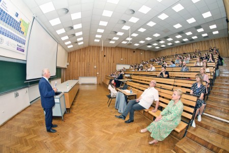 Uczestnicy XVI KSD podczas wykładów i sesji posterowej. Kliknij, aby powiększyć zdjęcie.