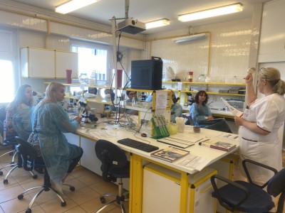 Laboratorium. Szkolenie dla diagnostów laboratoryjnych. Kliknij, aby powiększyć zdjęcie.