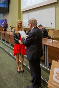 Wręczenie nagród w Konkursie fotograficznym. Kliknij, aby powiększyć zdjęcie.
