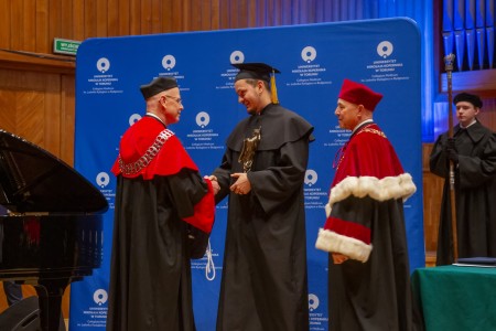 Dyplomatorium Wydziału Lekarskiego. Kliknij, aby powiększyć zdjęcie.