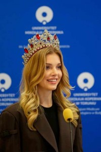 Miss Polski Angelika Jurkowianiec pr. Kliknij, aby powiększyć zdjęcie.
