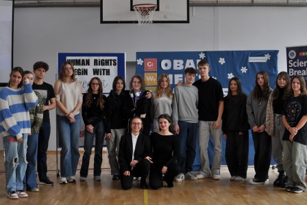 Śniadanie Naukowe w IX LO w Bydgoszczy. Kliknij, aby powiększyć zdjęcie.