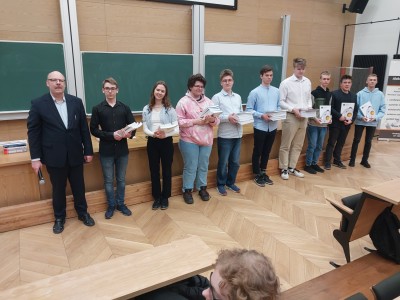 Finał XXI Wojewódzkiego Konkursu Fizycznego. Kliknij, aby powiększyć zdjęcie.