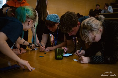 Kadry ze zjazdu studentów astronomii KSAKN 2024. Kliknij, aby powiększyć zdjęcie.