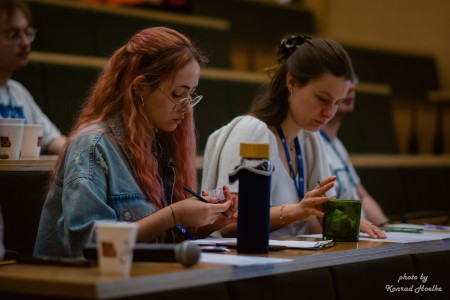Kadry ze zjazdu studentów astronomii KSAKN 2024. Kliknij, aby powiększyć zdjęcie.