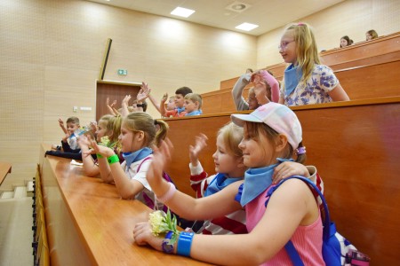 Uczestnicy tegorocznego Fascynującego Dnia Roślin. Kliknij, aby powiększyć zdjęcie.