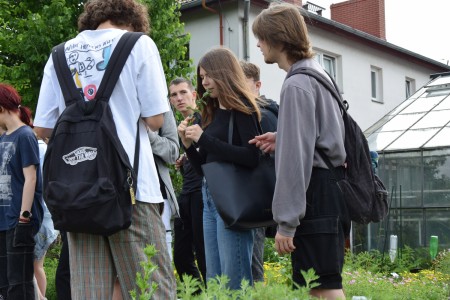 Uczestnicy tegorocznego Fascynującego Dnia Roślin. Kliknij, aby powiększyć zdjęcie.