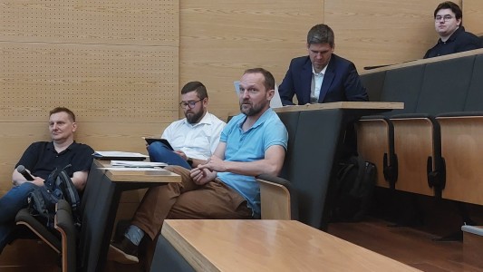 Kadr z Konkursu Projektów Zespołowych - Audytorium Aleksandra Jabłońskiego. Kliknij, aby powiększyć zdjęcie.