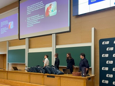 Kadr z Konkursu Projektów Zespołowych - Audytorium Aleksandra Jabłońskiego. Kliknij, aby powiększyć zdjęcie.