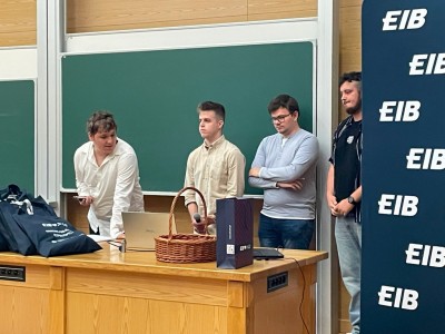 Kadr z Konkursu Projektów Zespołowych - Audytorium Aleksandra Jabłońskiego. Kliknij, aby powiększyć zdjęcie.