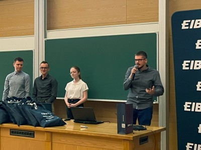 Kadr z Konkursu Projektów Zespołowych - Audytorium Aleksandra Jabłońskiego. Kliknij, aby powiększyć zdjęcie.