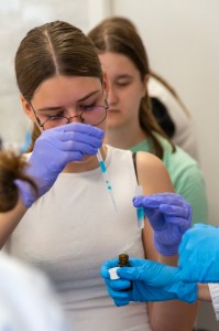 Warsztaty Fascynująca podróż do świata biotechnologii i chemii. Kliknij, aby powiększyć zdjęcie.