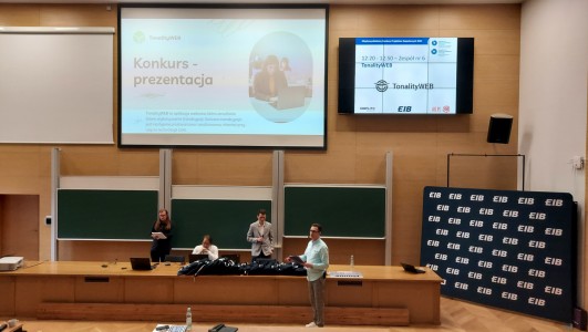 Kadr z Konkursu w Audytorium Aleksandra Jabłońskiego. Kliknij, aby powiększyć zdjęcie.
