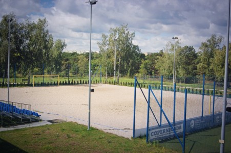Boisko plażowe. [fot. Jan Rosicki]