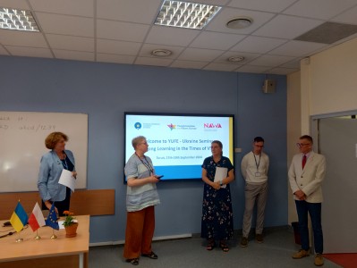 Opening of the Seminar. Click to zoom the picture.