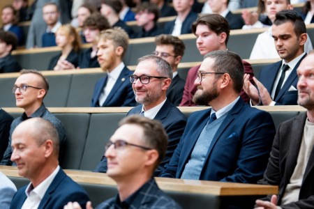 Inauguracja roku akademickiego 2024/25 - kadr. Kliknij, aby powiększyć zdjęcie.