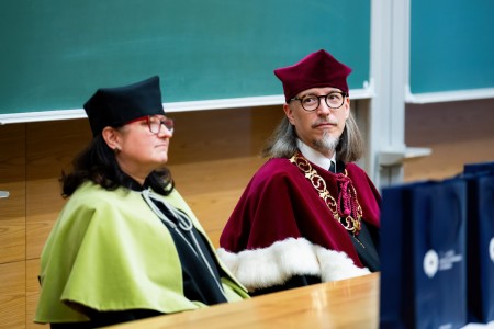 Inauguracja roku akademickiego 2024/25 - kadr. Kliknij, aby powiększyć zdjęcie.