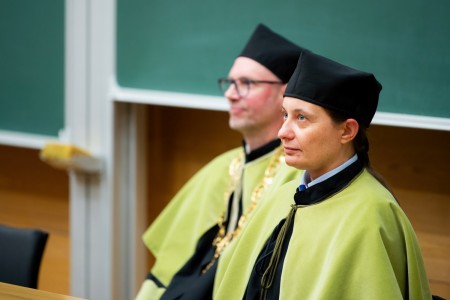 Inauguracja roku akademickiego 2024/25 - kadr. Kliknij, aby powiększyć zdjęcie.