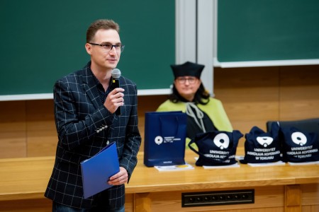 Inauguracja roku akademickiego 2024/25 - kadr. Kliknij, aby powiększyć zdjęcie.