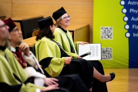 Inauguracja roku akademickiego 2024/25 - kadr. Kliknij, aby powiększyć zdjęcie.