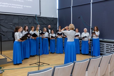 Immatrykulacja studentów I roku 2024/2025. Kliknij, aby powiększyć zdjęcie.