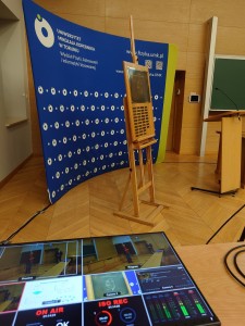 Prelegent i uczestnicy XXXVIII Wykład im. Aleksandra Jabłońskiego. Kliknij, aby powiększyć zdjęcie.