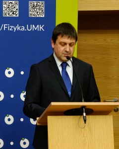 Prelegent i uczestnicy XXXVIII Wykład im. Aleksandra Jabłońskiego. Kliknij, aby powiększyć zdjęcie.