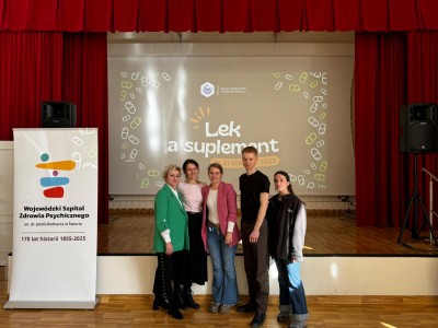 wykład_ lek a suplement - edukacja w szpitalu zdrowia psychicznego. Kliknij, aby powiększyć zdjęcie.