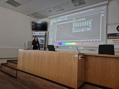 Kadry z XV finału Konkursu FAST  - prezentacje w salach wykładowych, ogłoszenie wyników. Kliknij, aby powiększyć zdjęcie.