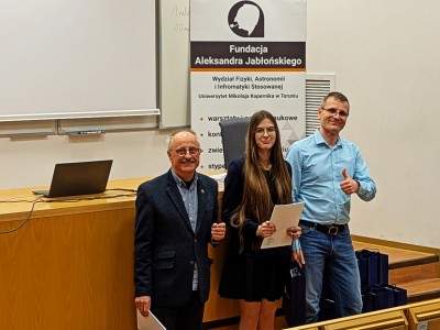 Kadry z XV finału Konkursu FAST  - prezentacje w salach wykładowych, ogłoszenie wyników. Kliknij, aby powiększyć zdjęcie.