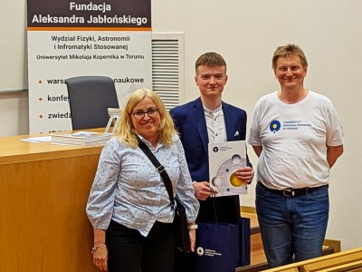 Kadry z XV finału Konkursu FAST  - prezentacje w salach wykładowych, ogłoszenie wyników. Kliknij, aby powiększyć zdjęcie.