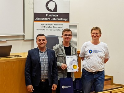 Kadry z XV finału Konkursu FAST  - prezentacje w salach wykładowych, ogłoszenie wyników. Kliknij, aby powiększyć zdjęcie.