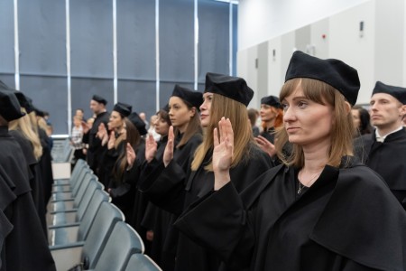 Promocja doktorska 2025. Kliknij, aby powiększyć zdjęcie.