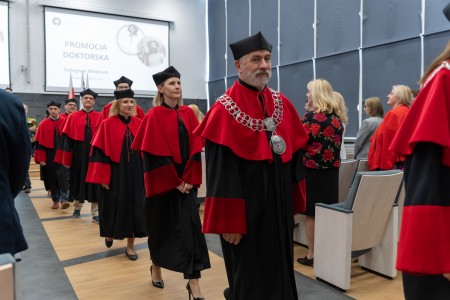 Promocja doktorska 2025. Kliknij, aby powiększyć zdjęcie.