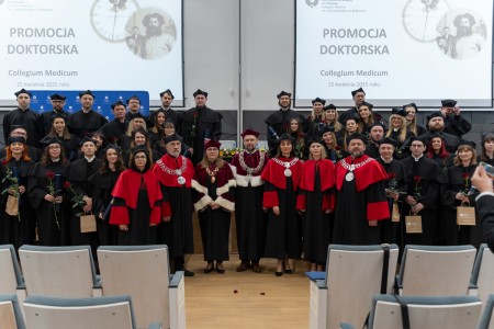 Promocja doktorska 2025. Kliknij, aby powiększyć zdjęcie.