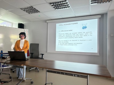 Wizyta Profesor Rezarty Shkreli. Kliknij, aby powiększyć zdjęcie.