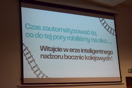 Kadry z auli Wydziału Matematyki i Informatyki z III edycji Międzywydziałowego Konkursu Projektów Zespołowych. Kliknij, aby powiększyć zdjęcie.