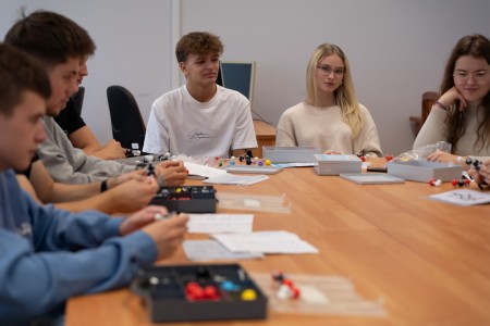 VII edycja warsztatów dla licealistów. Kliknij, aby powiększyć zdjęcie.