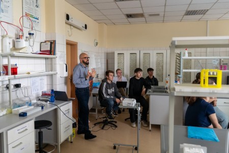 VII edycja warsztatów dla licealistów. Kliknij, aby powiększyć zdjęcie.